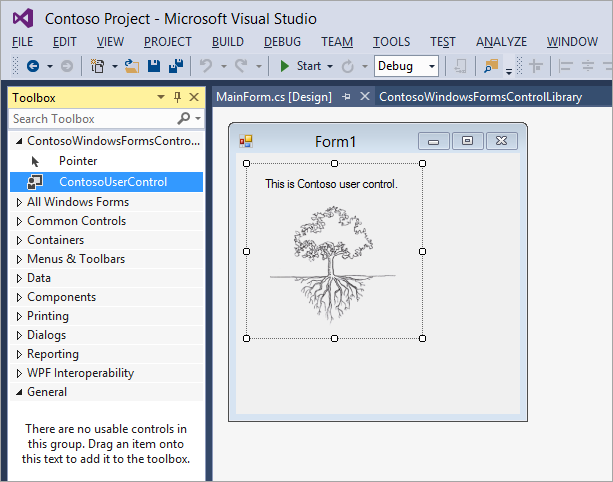 Visual Studio designer before obfuscation with enabled design-time usage protection